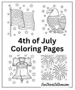 4th of July Coloring Pages