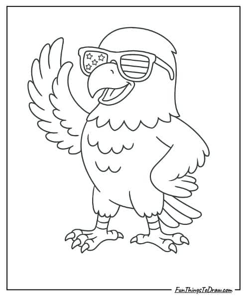 4th July Coloring Pages