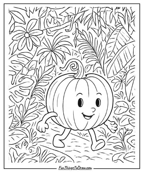 Pumpking Coloring Sheets