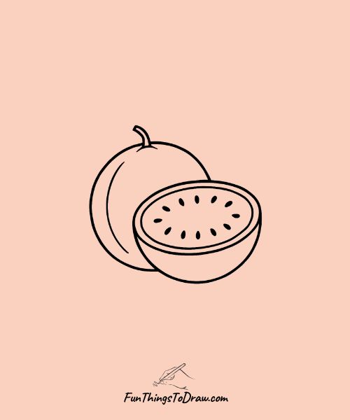 National Watermelon Day Drawing