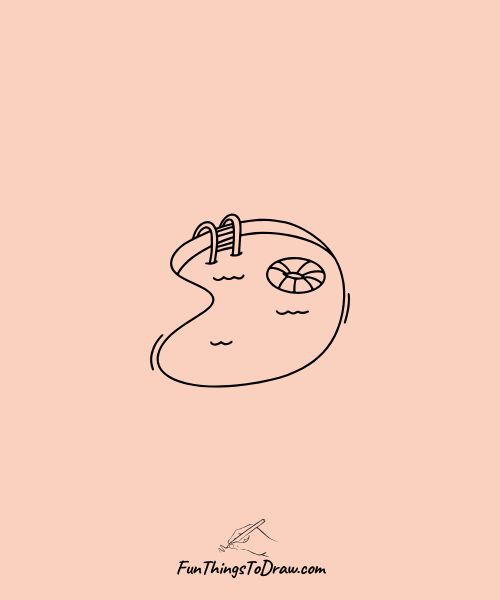 Swimming Pool Drawing