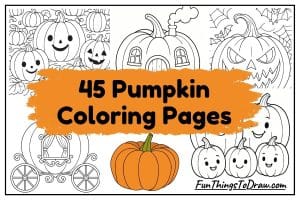 45 Free Printable Pumpking Coloring Pages