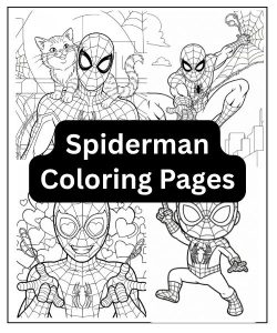 Free printable Spider-man Coloring Pages