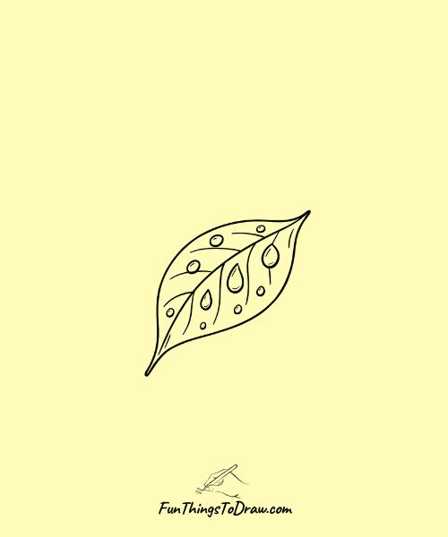 Morning Dew Drawing 