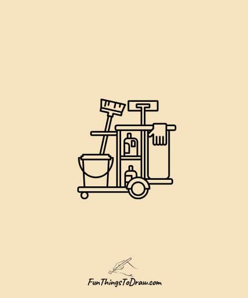 Cleaning cart
