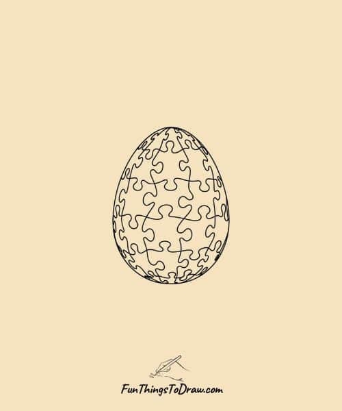 The Egg as a Puzzle Piece