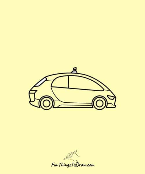 Autonomous Vehicle Drawing
