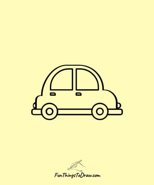 Simple Car Outline