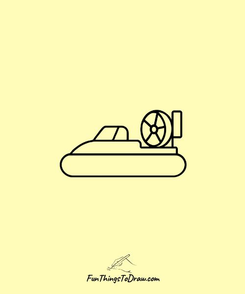 Hovercraft drawing