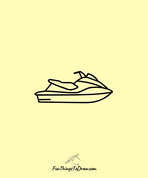 Jet Ski drawing
