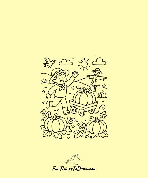 September Drawing Idea