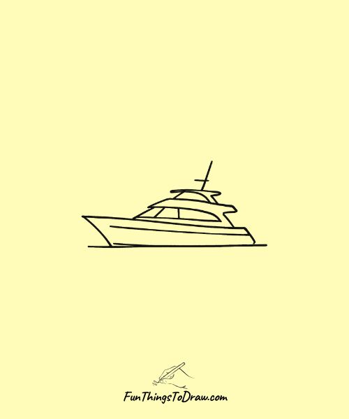  Yacht drawings 