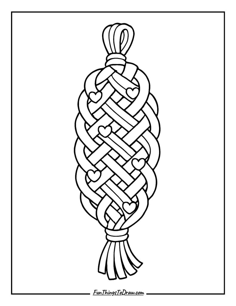 February Coloring Sheet