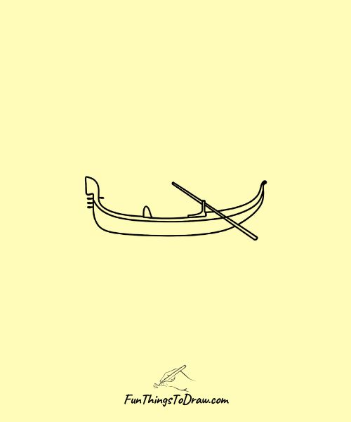 Gondola drawing