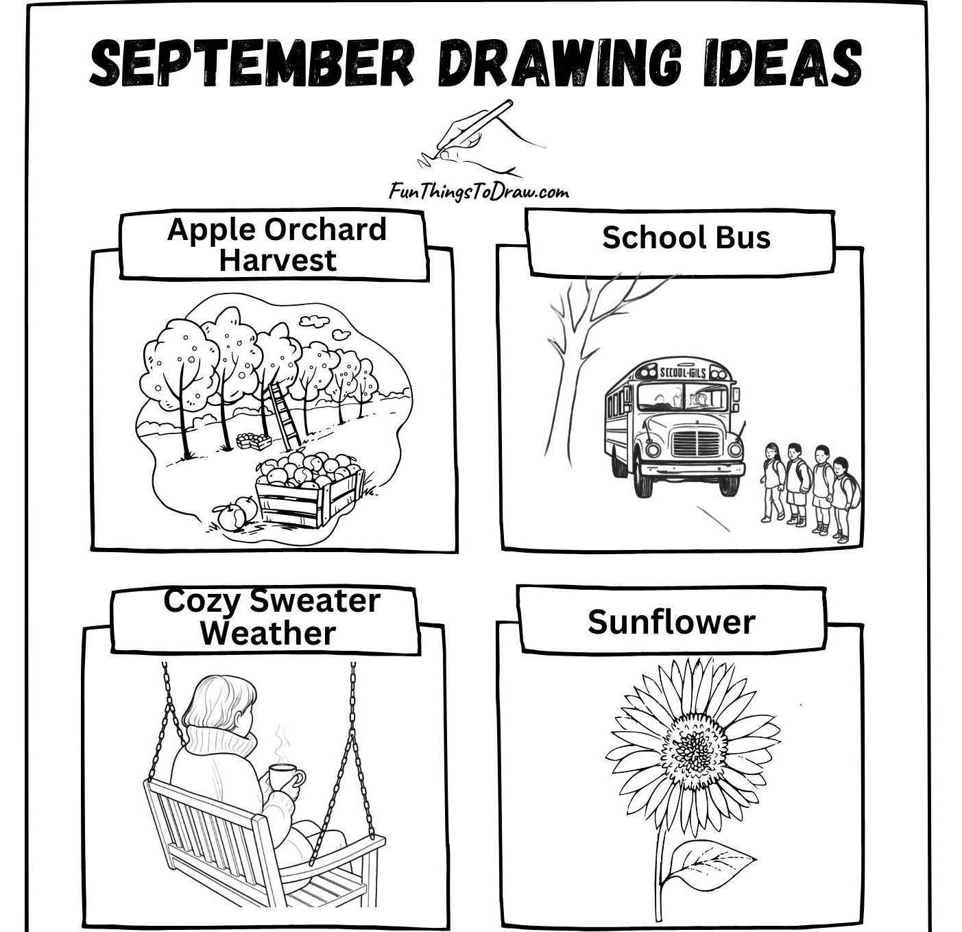 September Drawing Ideas