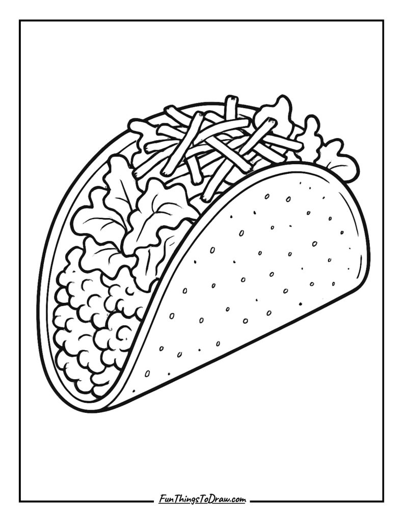 1. Classic Hard Shell Taco