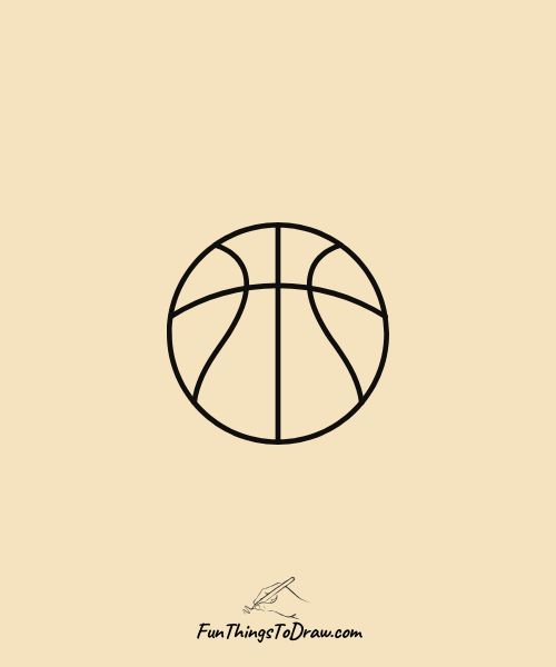 Simple Basketball with Lines