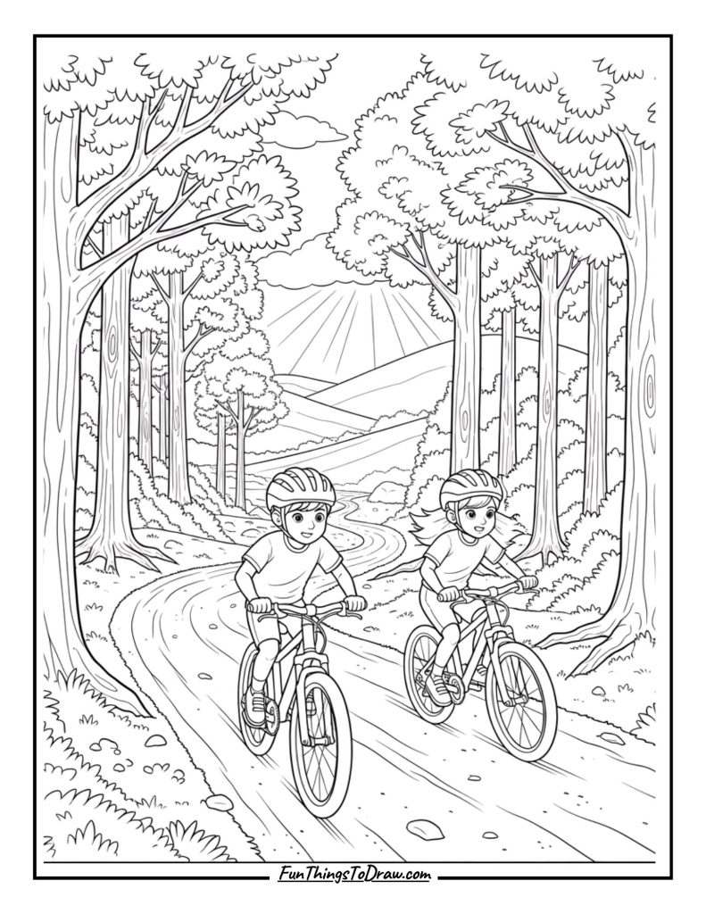 Bicycle Park Trail Ride