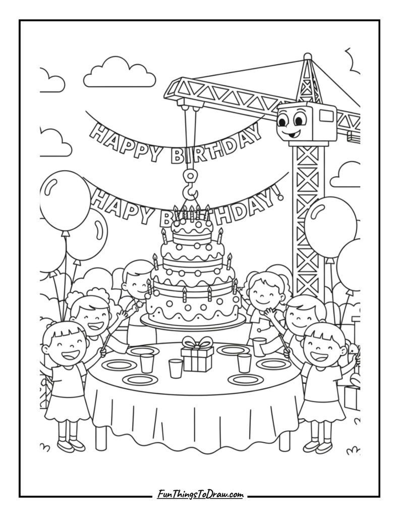 Crane Birthday Cake Delivery