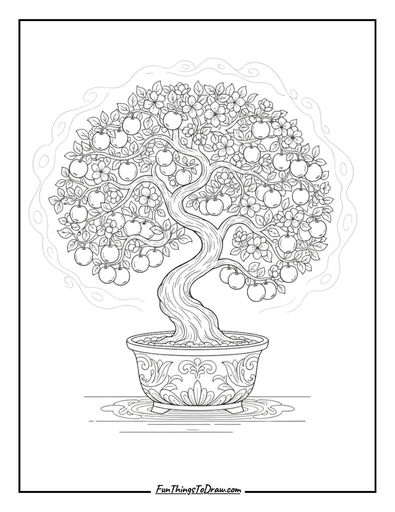 Crab Apple Miniature Tree