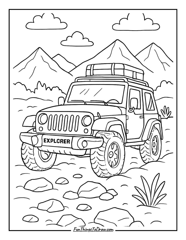 Jeep Off-Road Explorer