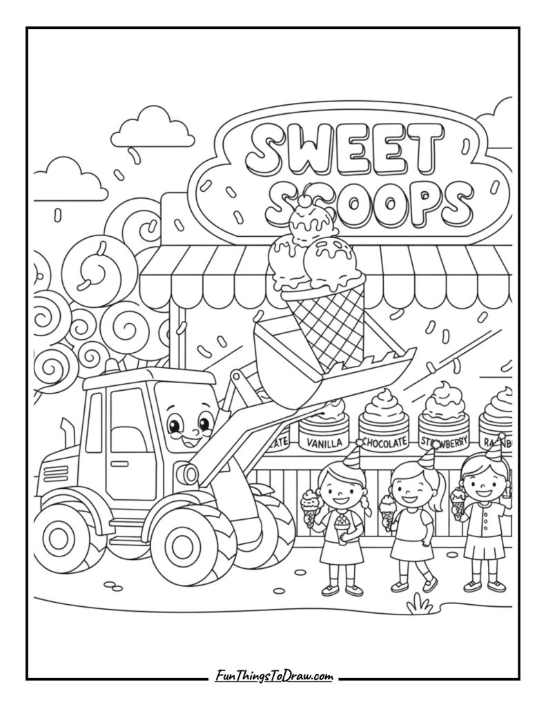 Front Loader Ice Cream Shop