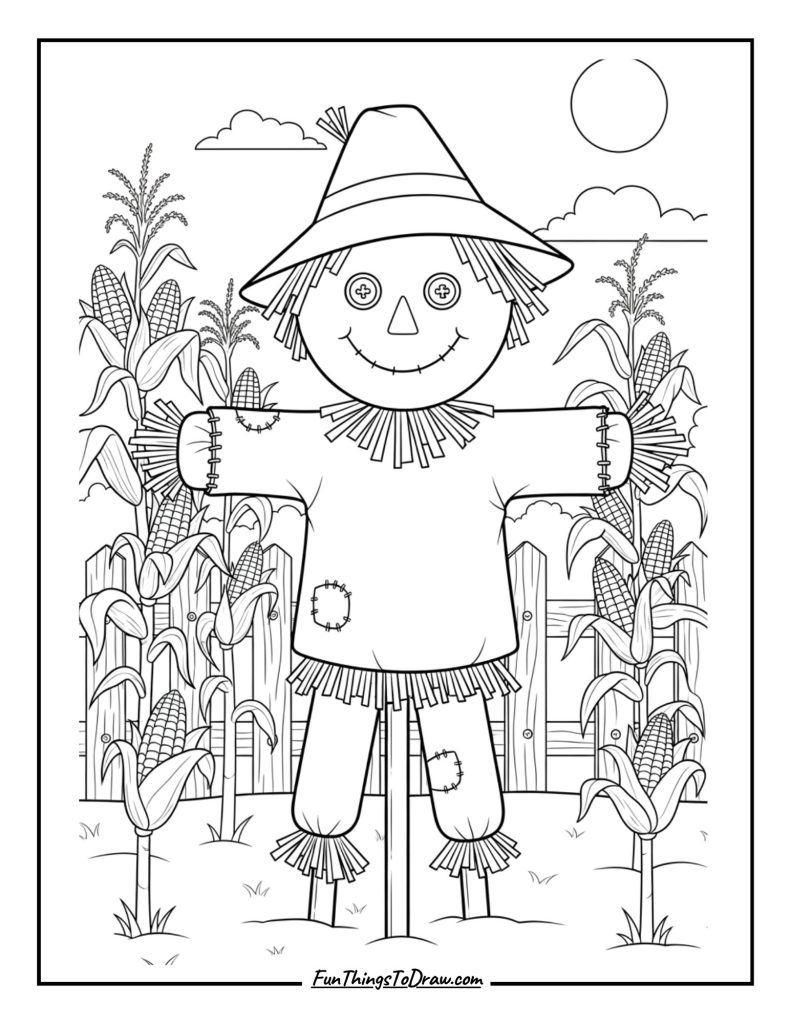 Scarecrow in the Cornfield