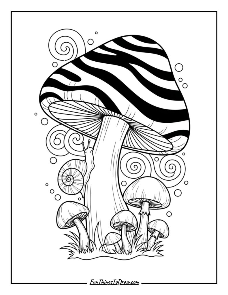12. Striped Mushroom