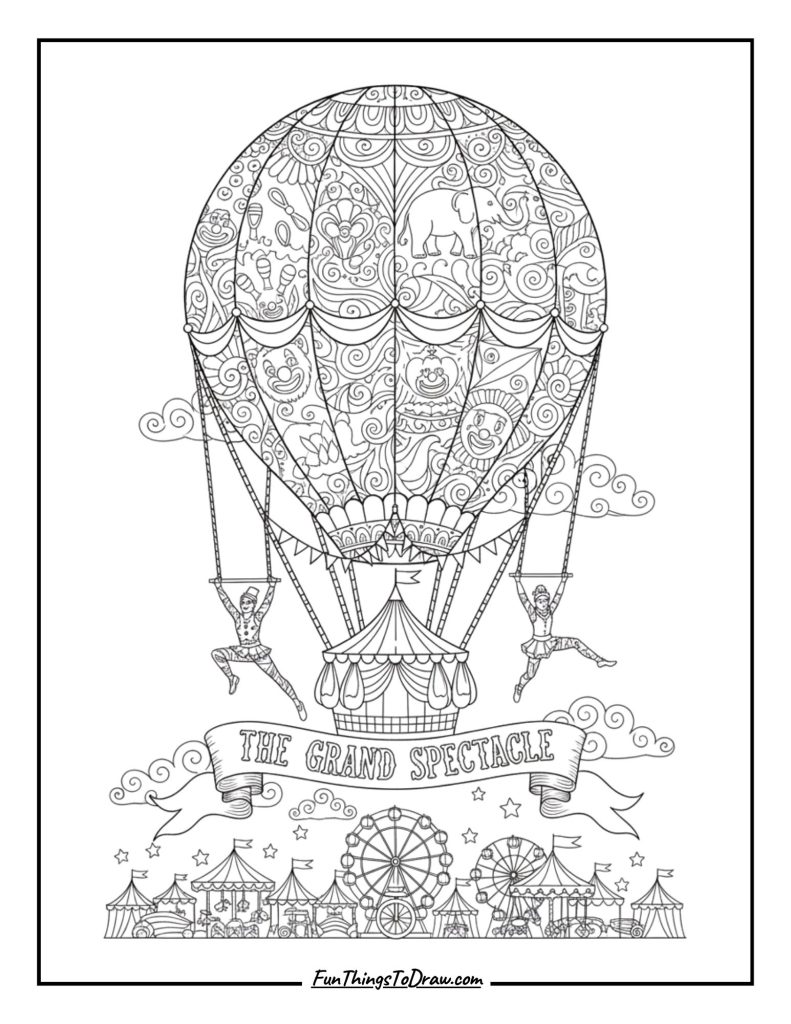 Circus Carnival Balloon