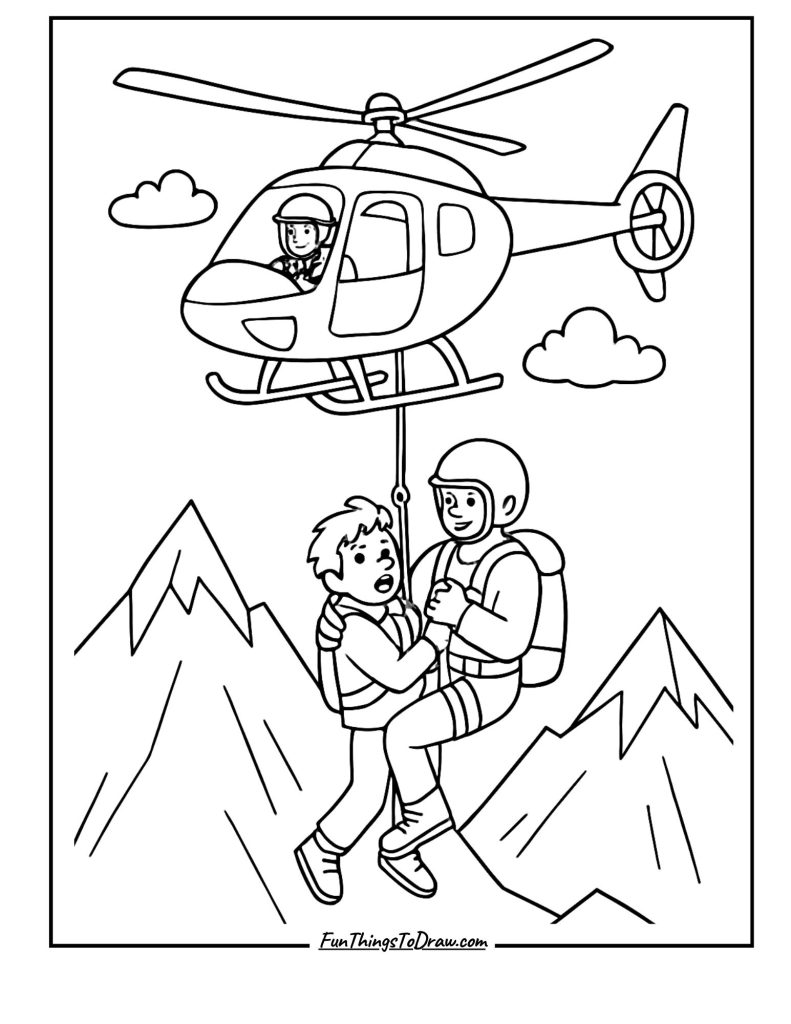 Helicopter Rescue Mission