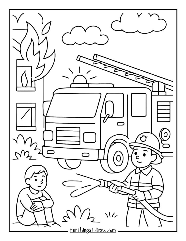 Emergency response scene