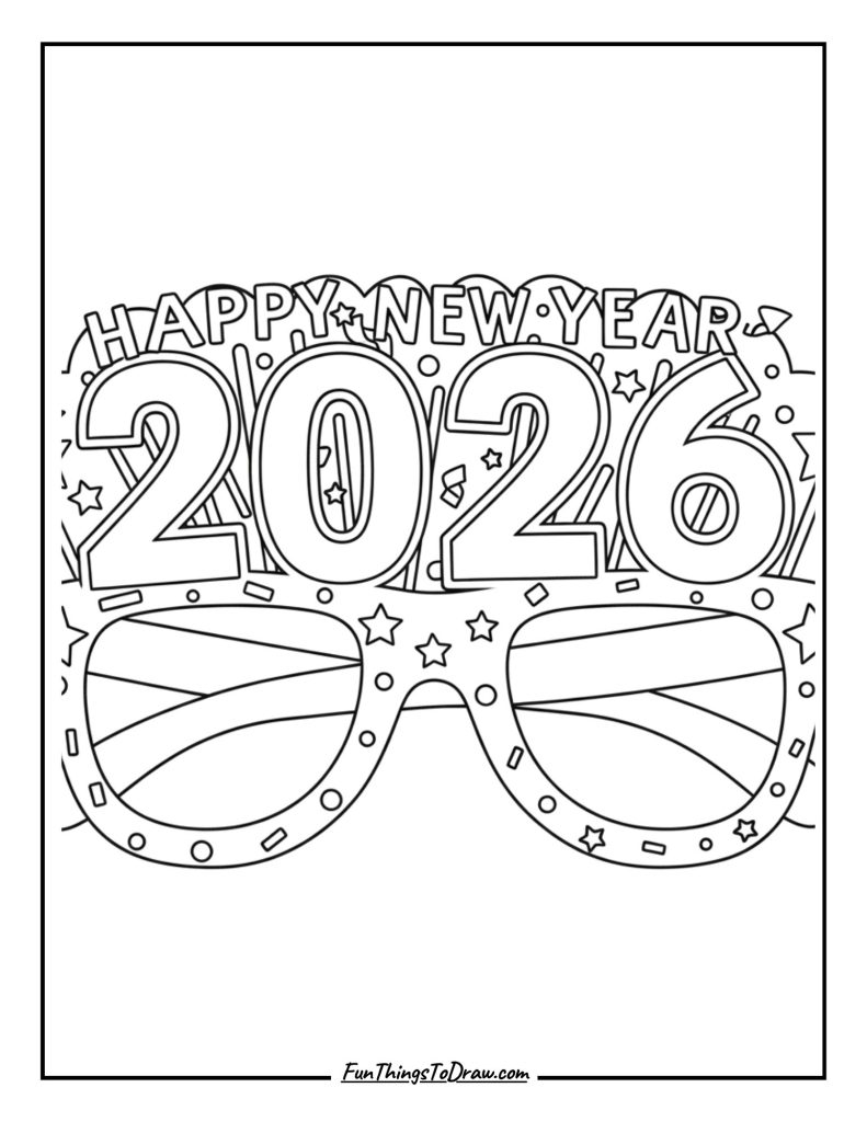 New Year glasses