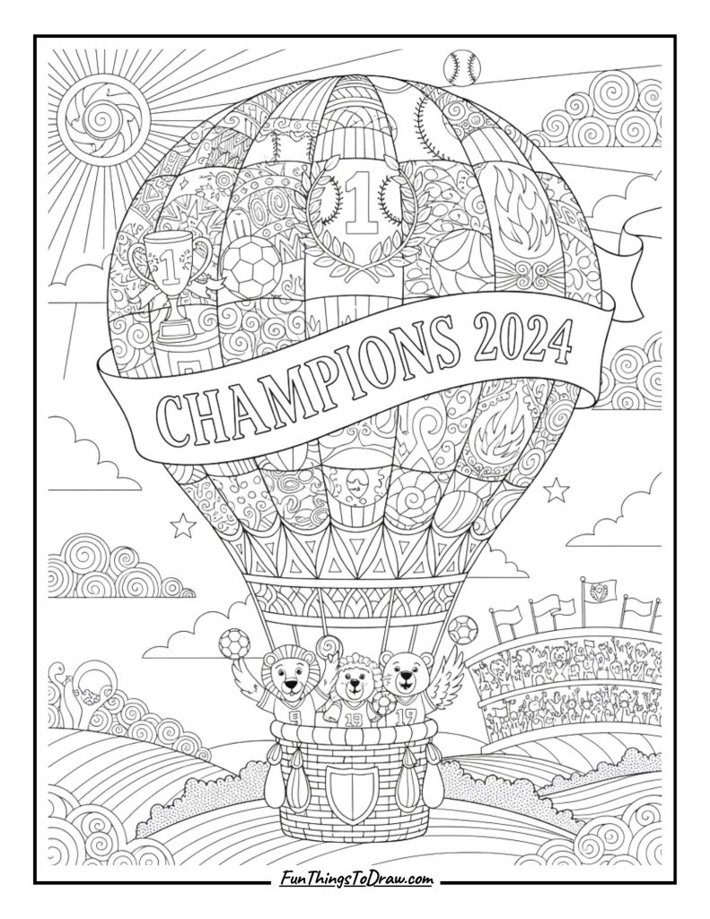 Sports Championship Balloon