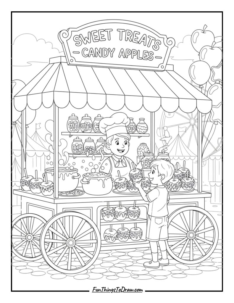 Candy Apple Stand