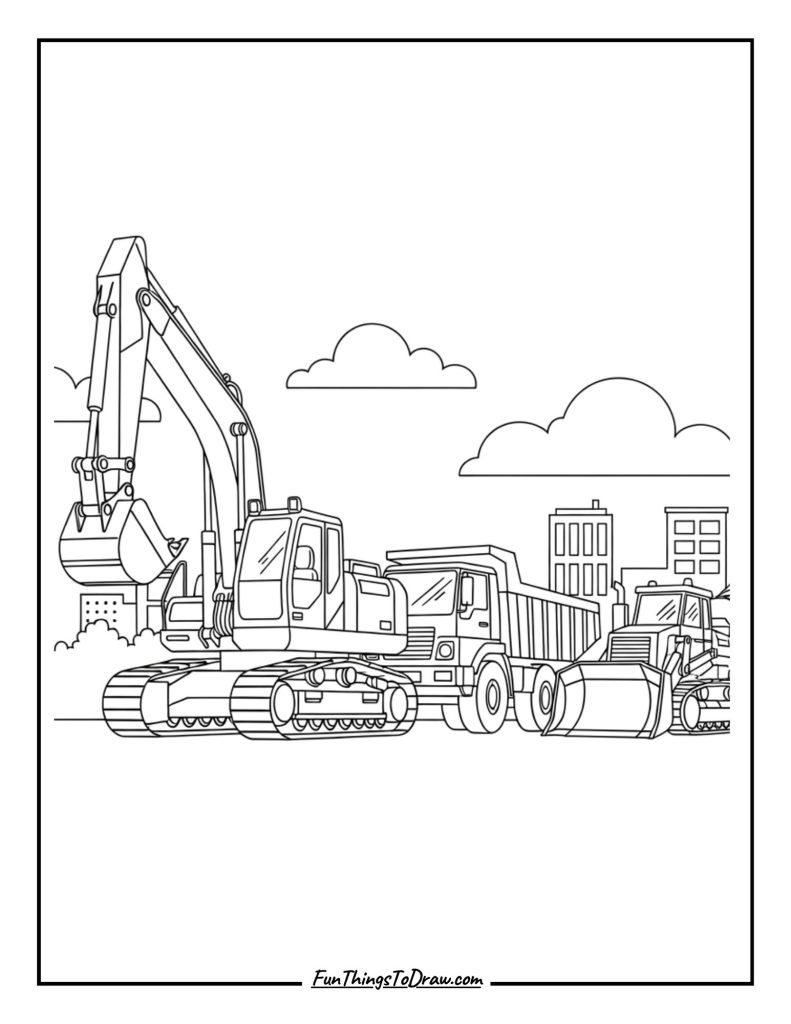 Construction Vehicle Parade