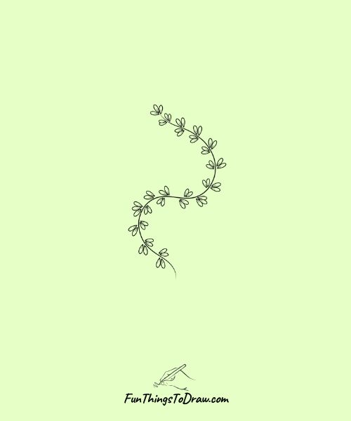  Spiral Petal Vine