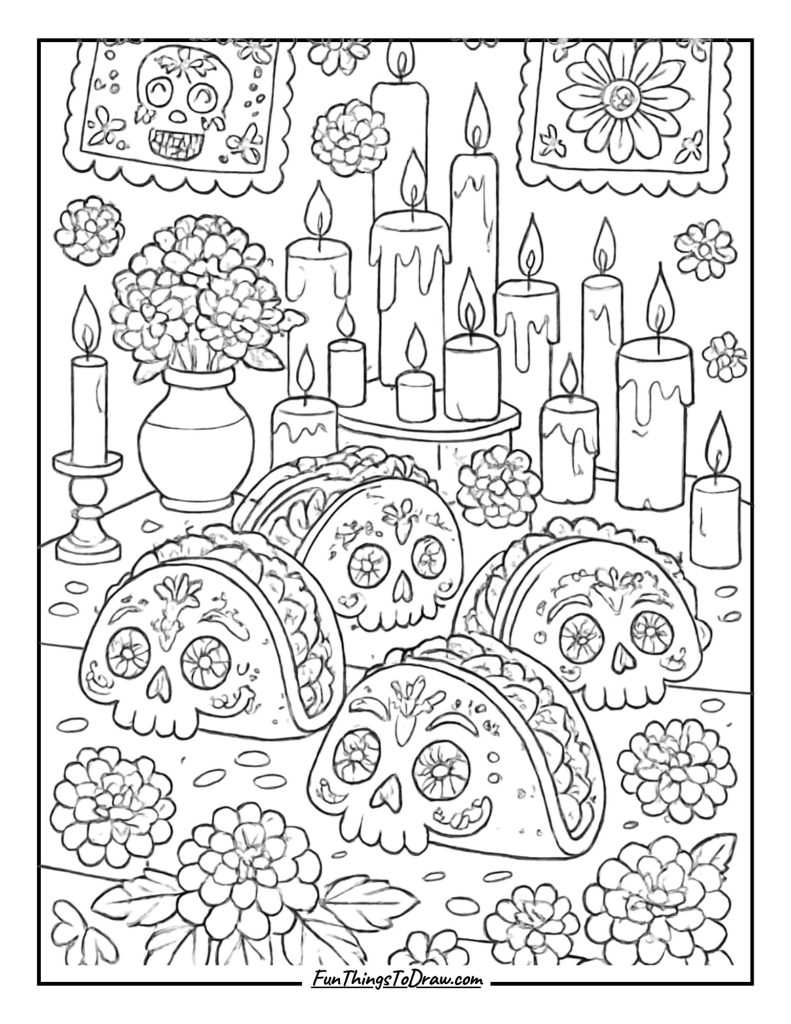 Dia de los Muertos Taco Celebration