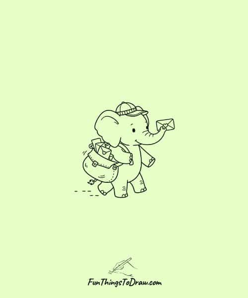 Elephant Mail Carrier