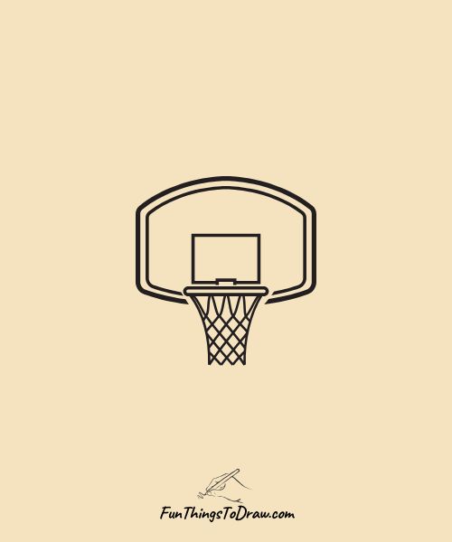 Basketball Hoop with Net