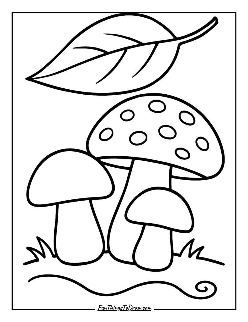 2. Tiny Mushroom Family