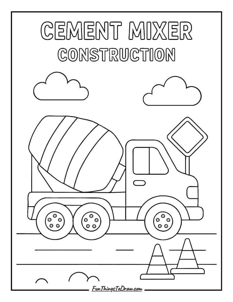 Cement Mixer Construction