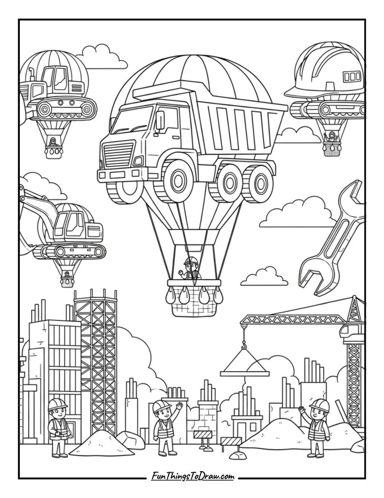 Construction Site Balloon