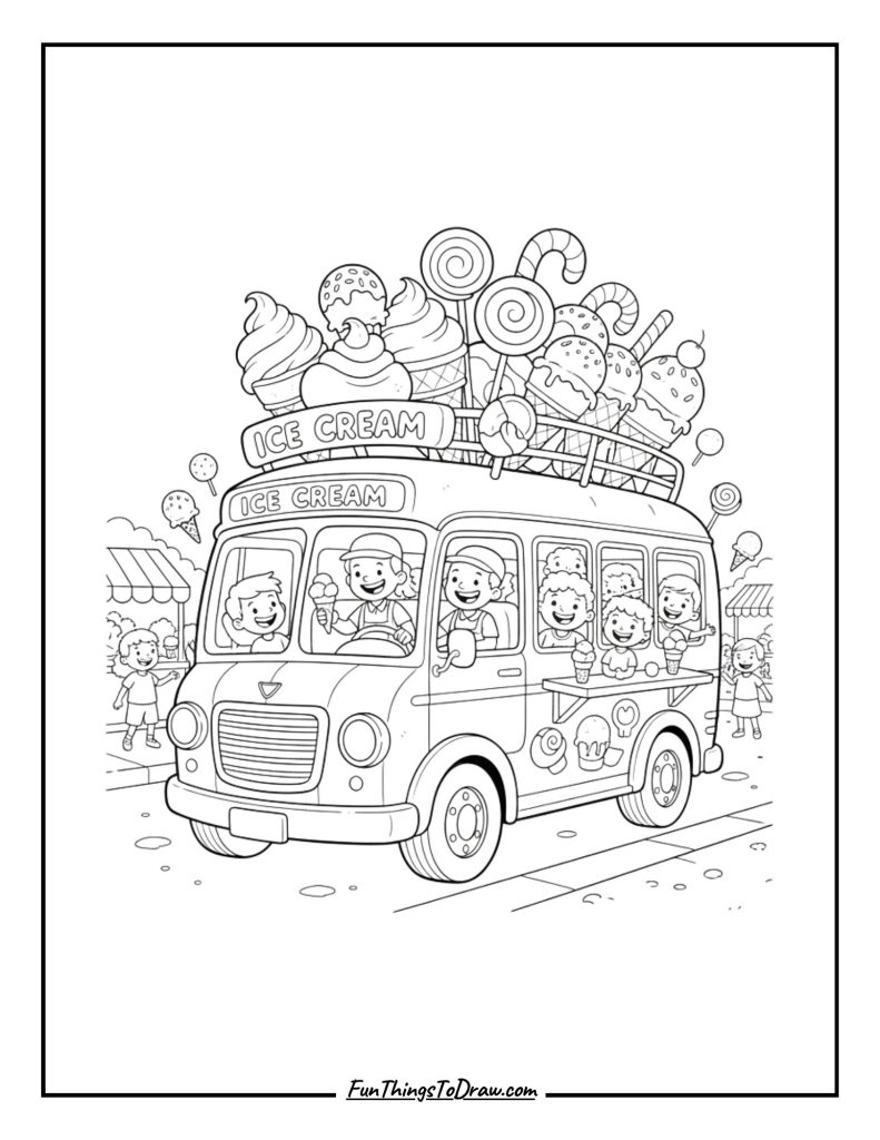 Ice Cream Bus