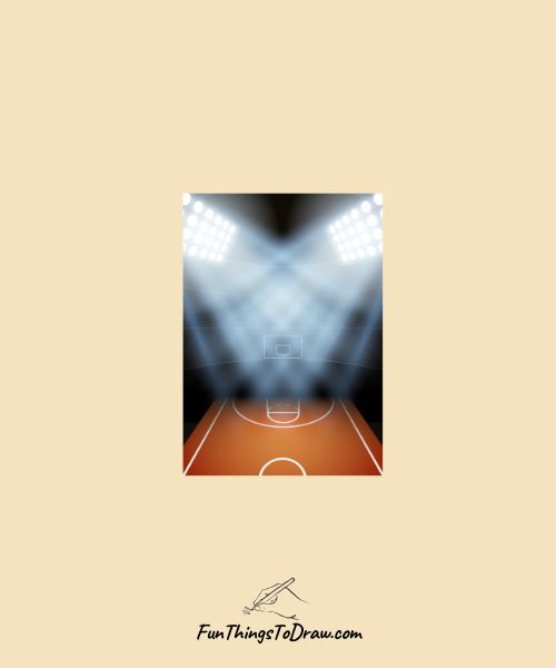 Basketball Stadium Lights