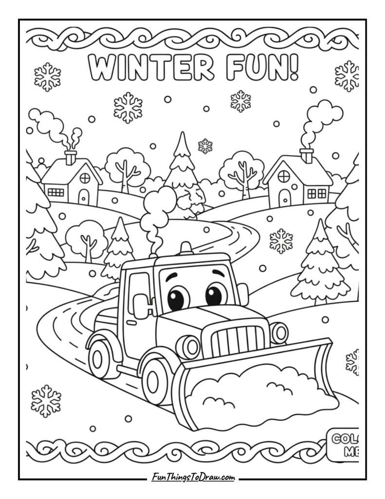 Snow Plow's Winter Wonderland
