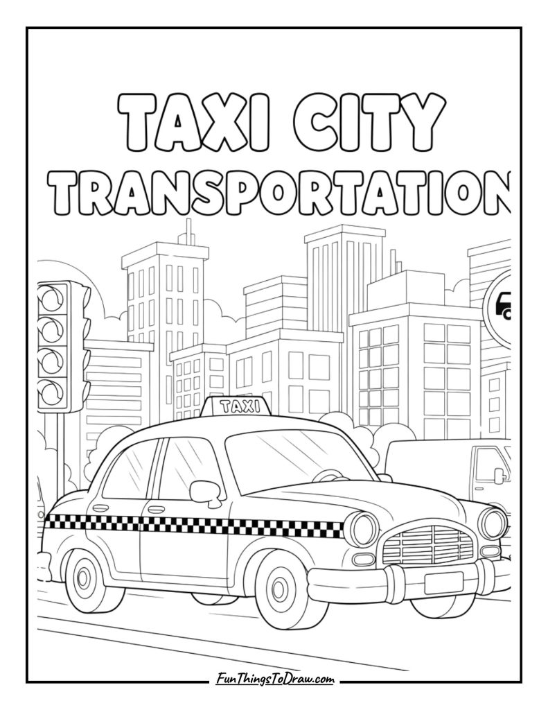 Taxi City Transportation