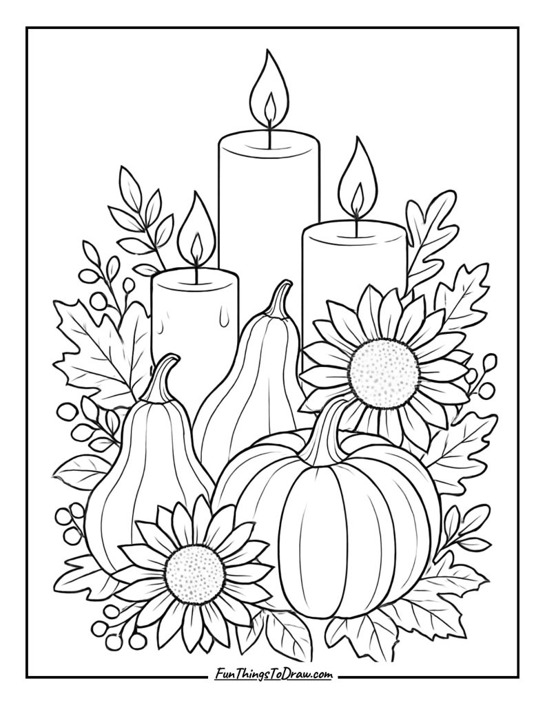  Thanksgiving Centerpiece Still Life