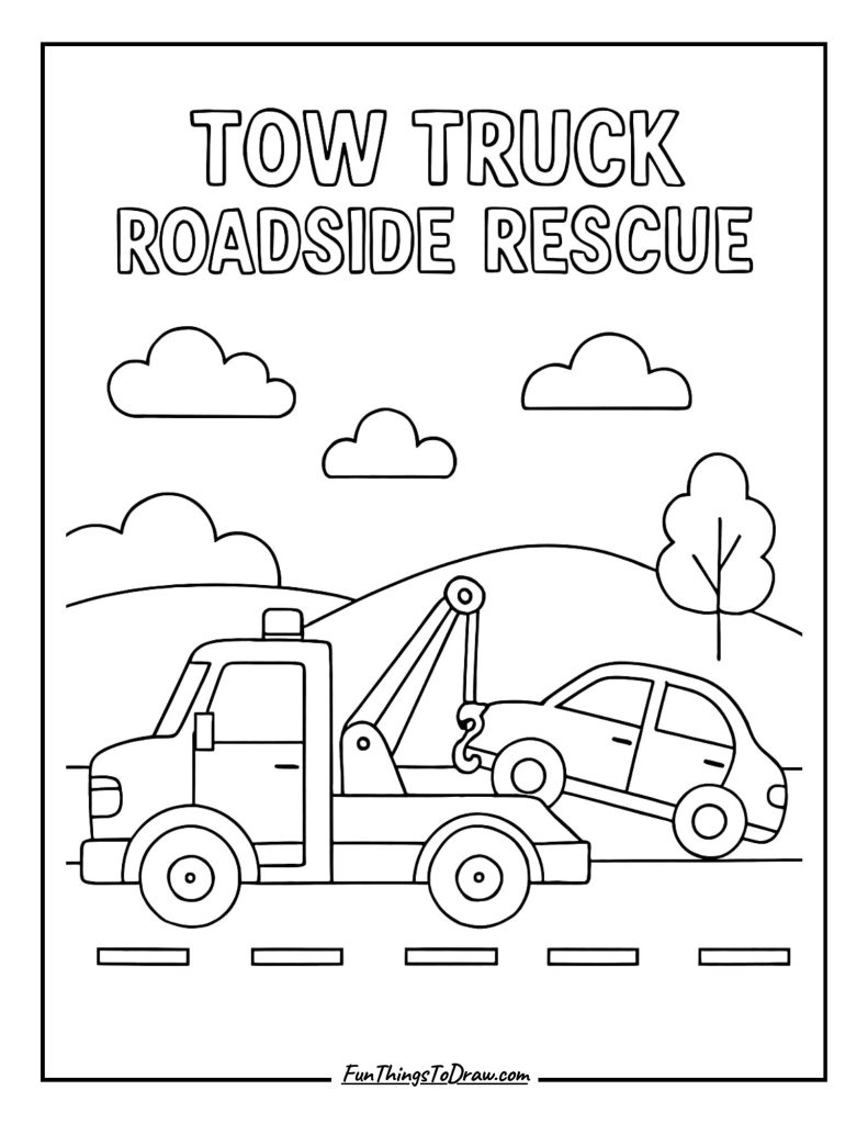 Tow Truck Roadside Rescue
