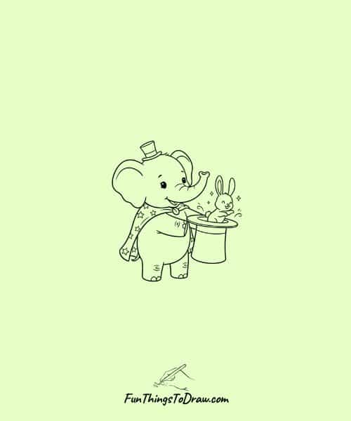  Elephant as a Magician