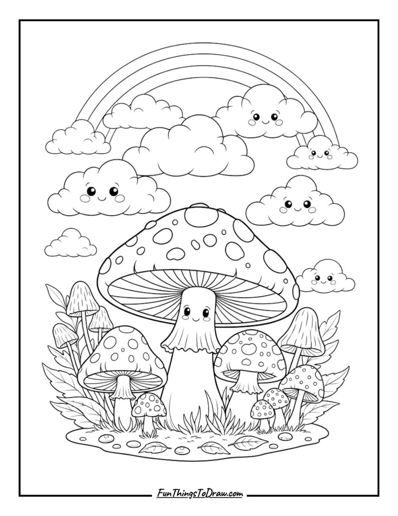 25. Mushroom and Cloud